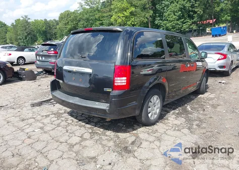 2008 Chrysler Town & Country Lx z USA, uszkodzony, nr VIN 2A8HR44H38R118098